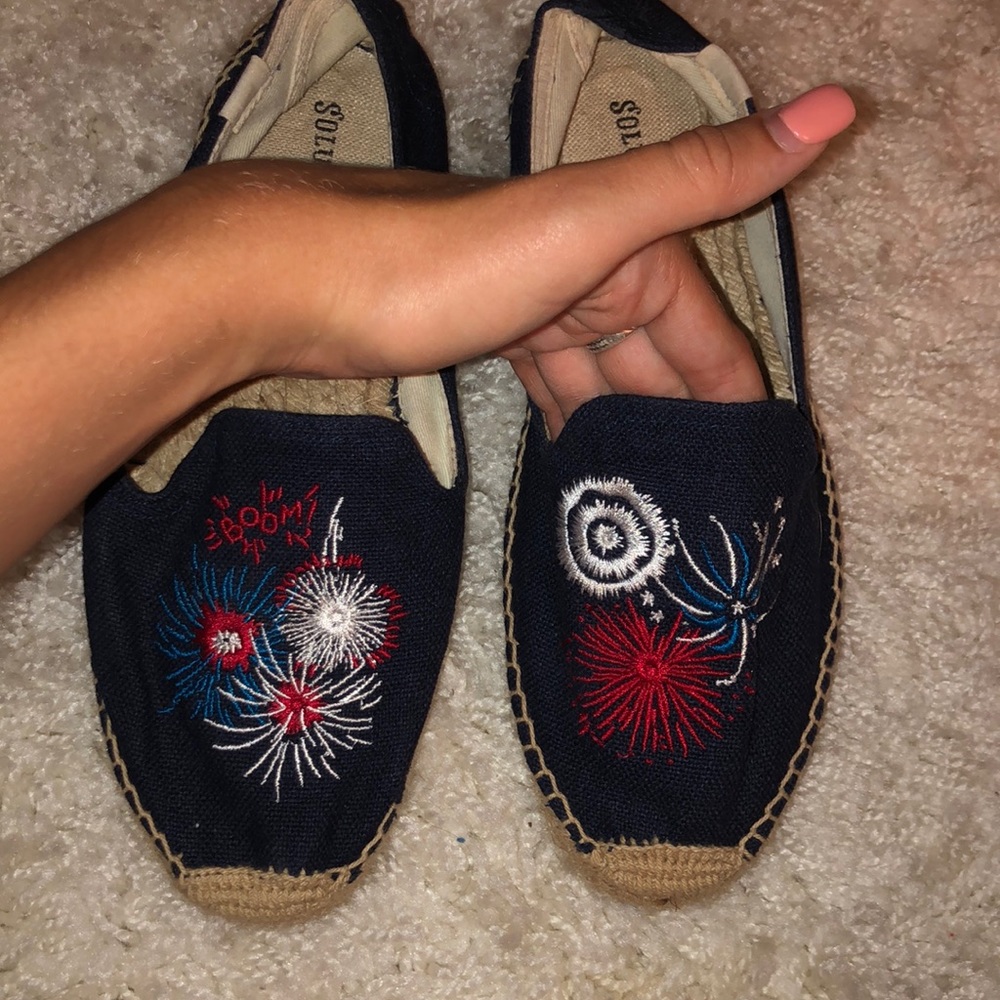 Soludos limited edition firework espadrilles